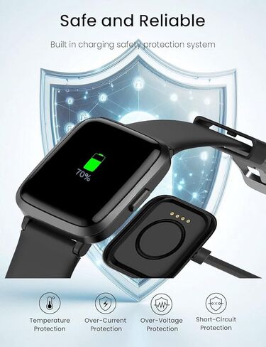 شاحن متوافق مع OnePlus Watch 3/2 / 2R، 3.3FT Smart Watch استبدال سلك كابل مغناطيسي USB للشحن in Saudi Arabia