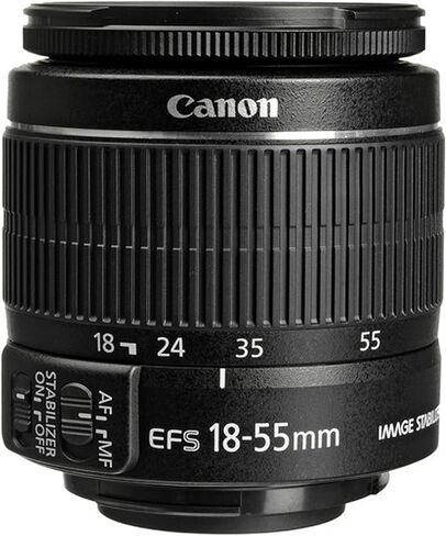 Canon EOS Rebel T7 Camera Bundle w/EF-S 18-55mm F/3.5-5.6 is II Zoom Lens with 128GB Extreme Speed, LED Video Light, Camera Case, Tripod,Spare Battery, Filter Kit, More (Essential DSLR Kit) (Renewed) in Saudi Arabia