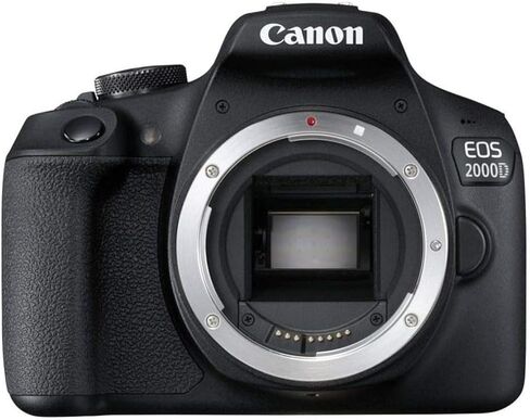 Canon EOS 2000D / Rebel T7 DSLR Camera (Body Only) + 64 GB Memory + Tripod + Monopod + Extra Battery + More (21pc Bundle) (Renewed), Black in Saudi Arabia