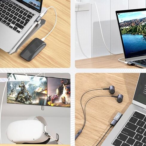 العالمي USB C نوع-C ذكر إلى أنثى 40Gbps محول نقل البيانات 100 واط محولات الشحن السريع محول سبائك الألومنيوم in Kuwait