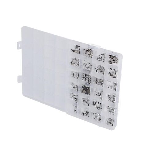 Walfront مايكرو USB مقبس وصلة مرفاع 240 قطعة 24 أنواع الفولاذ المقاوم للصدأ لإصلاح الكمبيوتر الهاتف نقل عالية السرعة مع صندوق تخزين in Kuwait