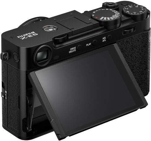 FUJIFILM X-E5 Mirrorless Camera with XF 23mm f/2.8 Lens - Black, Bundle with 64GB Memory Card + Carrying Case + Cleaning Kit + Memory Card Wallet + More Accessories in Saudi Arabia