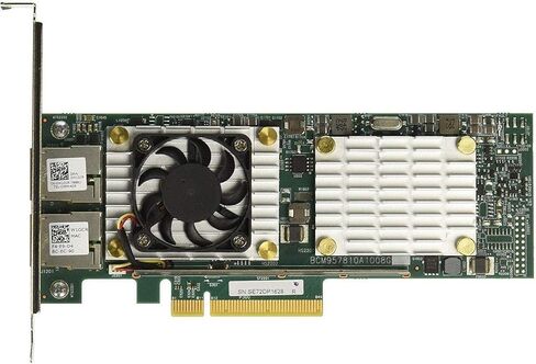 محول خادم Dell Broadcom 57810S ثنائي المنفذ بسعة 10 جيجابايت Base-T in Saudi Arabia