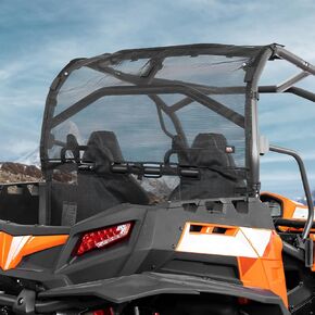 KEMIMOTO Mesh Rear Window Sunshade: Ventilated Net for UV Protection, Compatible with CFMOTO ZForce 500/800 (2016-2022), ZForce 800 EX (2014-2022), and ZForce 1000 (2017-2019)
