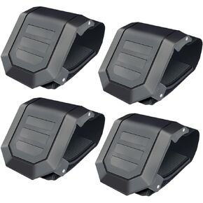 4PCS UTV Windshield Clamps- StarknightMT Adjustable Universal Windshield Clamp Strap Kit Compatible with Polaris RZR Ranger General Maverick x3 Commander Defender Teryx Talon Pioneer