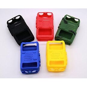 Two Way Radio Rubber Protection Soft Case for Baofeng UV 5R 5RA 5RE Plus (Pack of 5 PCS)