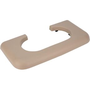 Center Console Cup Holder Compatible with Ford F250 F350 F450 1999-2010 Center Console Cup Holder Armrest Pad, Center Console Accessories (Grey)