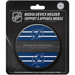 Tampa Bay Lightning Phone Tablet Business Card Hockey Puck Stand Holder