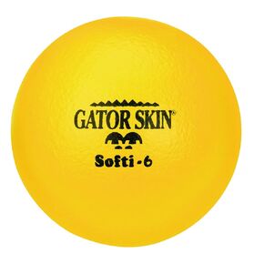 6" Gator Skin® Softi Ball, Yellow