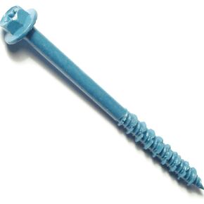 014973162450 Star Hex Head Masonry Screws, 3/16 x 3-1/4, Piece-100