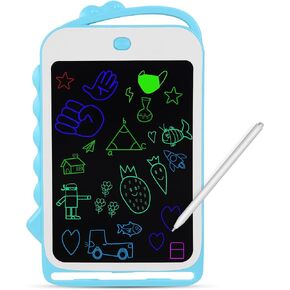 LCD Writing Tablet for Kids,8.5inch LCD Writing Tablet Boy/Girl Doodle Board Toy for 3-12 Year Olds Educational Birthday Gift (8.5 Inch Blue)