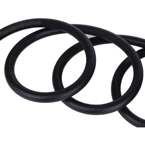 1/4" Fuel Line Hose, 5FT NBR Rubber Push Lock Fuel Hose SAE 30R10 300PSI High Pressure Submersible for Automotive Fuel Systems Engines