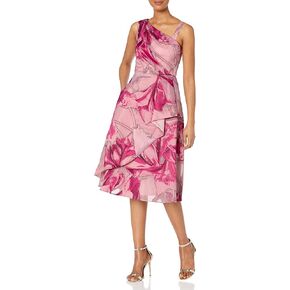 Adrianna Papell Women's Jacquard Midi Dress in Saudi Arabia