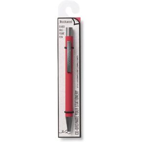 IF Bookaroo Pen, soft touch, colour coated pen with black ink - HOT PINK