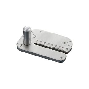 Leather Sewing Aid Tool, Constructed from Durable Stainless Steel, Serves as a Guide for Precise Punching, Equivalent to a Diamond Lace Chisel or Pricking Iron, Ideal for LeatherCraft Projects