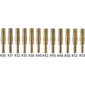WFLNHB 12pcs Slow/Pilot Jet Replacement for OKO CVK 30 31 32 35 38 40 42 45 48 50 52 55