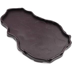 MACGOAL Reptile Food and Water Bowl Dish Reptile Food Dish Large Tortoise Water Bowl for Turtle Lizard Snake Gecko Ball Python (Blue)