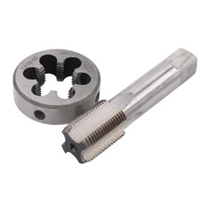 MOTOKU 13/16" - 16 HSS Right Hand Thread Tap and Die 13/16-16 TPI Cutting Threading RH