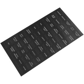 DGZZI 45PCS Marine Boat Rocker Toggle Switch Panel - Name Decal Sticker Label Set for SUV Caravan Vehicle Truck Trailer
