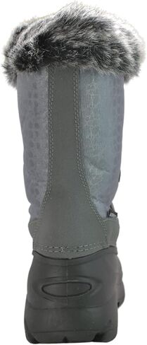 Ad Tec Northikee Womens Waterproof Nylon Upper Warm Winter Snow Boots | Bungee Lace Up, 3M Thinsulation, Faux Fur Collar, Temperature Rated -25F/ -32C in Saudi Arabia