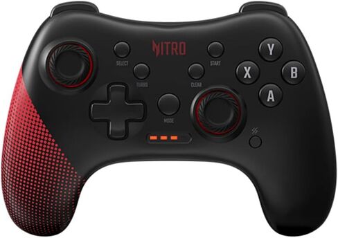 وحدة تحكم الألعاب السلكية Acer Nitro - تتميز بعصا التحكم ولوحة الاتجاه وزر Turbo وأزرار الحركة وأضواء مؤشر LED - متوافقة مع أجهزة Windows وAndroid in Saudi Arabia