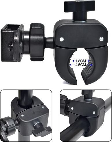 HYSHIKRA Bike Walkie-Talkie Mount، E-Bike Bike Scooter Radio حامل شماعات لـ Baofeng UV5R Motorola Talkabout Kenwood Yaesu Midland CB راديو محمول in Kuwait