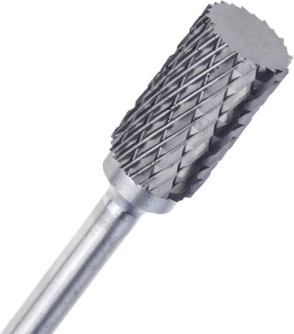 1 قطعة 6/11 بوصة / 14 مم SA-6 مبرد دوار من كربيد التنجستن، 1/4 بوصة (6 مم) ملف دوار ذو شكل أسطواني مزدوج القطع لقم ثقب مطحنة القالب الدوارة in Kuwait