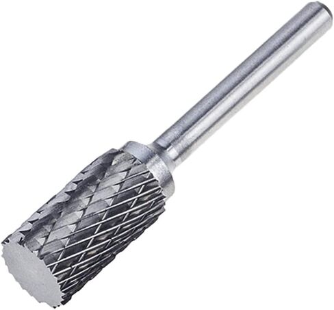 1 قطعة 6/11 بوصة / 14 مم SA-6 مبرد دوار من كربيد التنجستن، 1/4 بوصة (6 مم) ملف دوار ذو شكل أسطواني مزدوج القطع لقم ثقب مطحنة القالب الدوارة in Kuwait