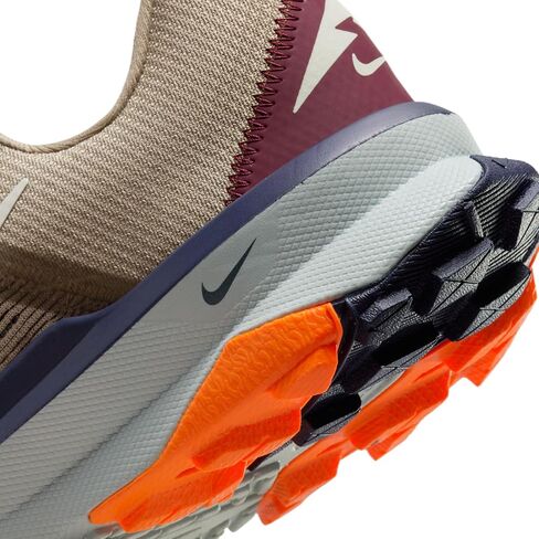 Nike Kiger 9 Men's Trail Running Shoes (DR2693-200, Khaki/Deep Jungle/Safety Orange/Sea Glass) Size 12 in Saudi Arabia