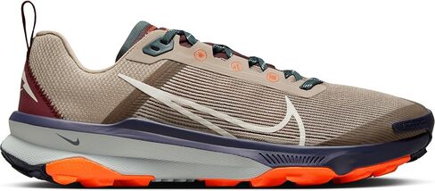 Nike Kiger 9 Men's Trail Running Shoes (DR2693-200, Khaki/Deep Jungle/Safety Orange/Sea Glass) Size 12 in Saudi Arabia