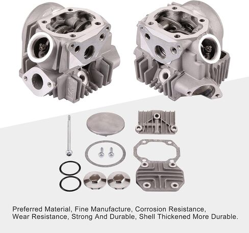 GOOFIT 47mm Cylinder Head Assembly for 4 Stroke 70cc ATV Go Kart Scooter Dirt Bike in Saudi Arabia