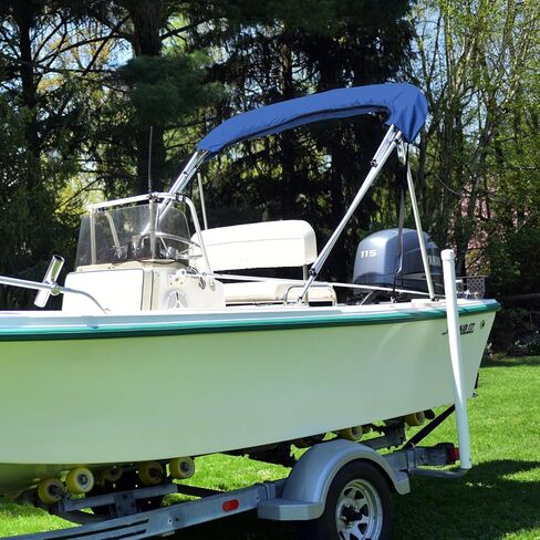 Budge 2 Bow Bimini Top Kit (Width 52"-59") (Height 52") (Length 65"), Multiple Colors in Saudi Arabia