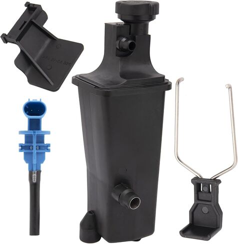 17117573781 خزان توسيع خزان سائل التبريد، خزان خزان استرداد تدفق سائل تبريد المحرك متوافق مع BMW E46 E53 1999-2006 320i 323i 323Ci 325i 325Ci 325xi 328i 328Ci 330i 330Ci 330xi in Kuwait