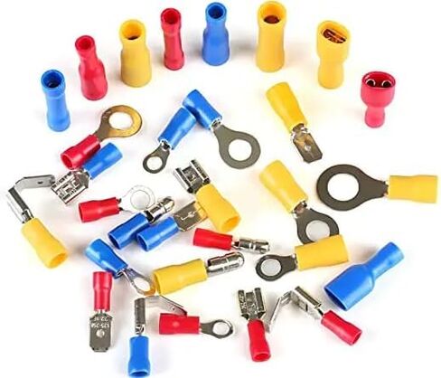 475pc Butt Connector Set - Ring Spade Quick Disconnect Crimp Terminal Kit Waterproof Marine Butt Connector in Saudi Arabia