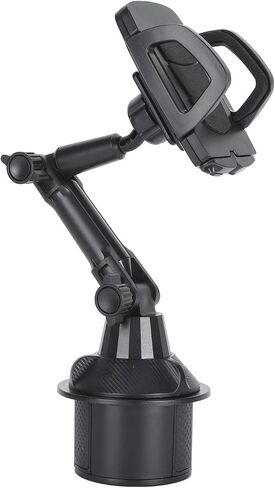 VBESTLIFE Car Cup Holder Phone Mount, 360° Rotation Car Phone Cradle Universal Base, Compatible with 4.0-7.0 Inch Cell Phones, for GPS Devices in Saudi Arabia