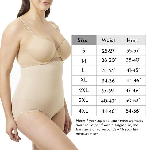 CUPID Back Smoothing Extra Firm High-Waist Shaping Brief | Ultimate Body Shaping and Comfort | Everyday Confidence | 5695 in Saudi Arabia
