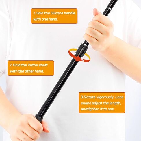 Golf Putters for Men and Women Two-Way Mini Putter Kids Golf Putter for Right or Left Handed Golfers Adjustable Length Golf Putter in Saudi Arabia