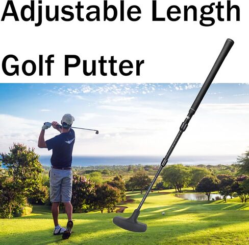 Golf Putters for Men and Women Two-Way Mini Putter Kids Golf Putter for Right or Left Handed Golfers Adjustable Length Golf Putter in Saudi Arabia