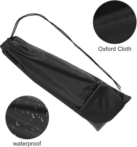 PATIKIL Badminton Racquet Cover Bag Waterproof Oxford Badminton Racket Pouch with Zipper Pocket Drawstring Shoulder Strap Lightweight in Saudi Arabia