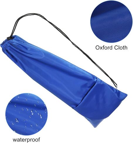 PATIKIL Badminton Racquet Cover Bag Waterproof Oxford Badminton Racket Pouch with Zipper Pocket Drawstring Shoulder Strap Lightweight in Saudi Arabia