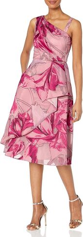 Adrianna Papell Women's Jacquard Midi Dress in Saudi Arabia
