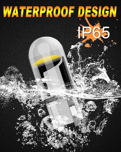 Qasim T3-1/4 Wedge Base bulbs 2825 194 LED Car Light Bulb Ultra Bright T3.25 Miniature Wedge Retrofit for Car/Motorcycle Interior Dome/Map/License Plate Lights 12V DC (Pack of 25,Xeon White) in Saudi Arabia