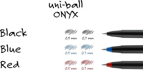 uni-ball ONYX Rollerball Pen, Fine Point (0.7mm), Blue, 72 Count in Saudi Arabia