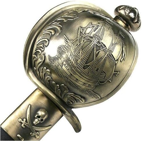 Vulcan Gear Pirate of The Caribbean Regal Pirate Sword with Detailed and Beautifully Crafted Engravings in Saudi Arabia
