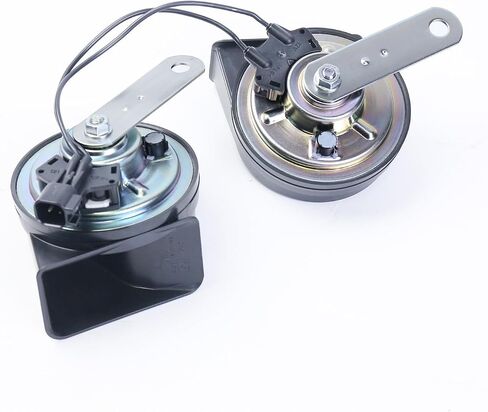 Ford Original Horn، Freeway Blaster High & Low Note Horn، طقم قرن الحلزون ثنائي اللون 12 فولت متوافق مع Ford 2002-2020 F150 E150 Escape، Fiesta، Fusion، Expedition، Ranger، Explorer، Focus، Mustang in Kuwait