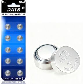DATB 10 حزمة LR44 SR44 303 A67 AG13 357 بطارية مع طاقة طويلة الأمد 1.5 فولت بطاريات خلوية قلوية in Kuwait