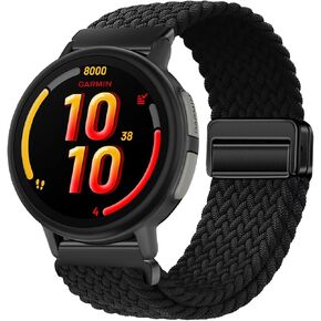 Braided Nylon Loop Strap Compatible with Garmin Bounce 2 Bands, Adjustable Breathable Replacement Band for Bounce 2 1 in Saudi Arabia
