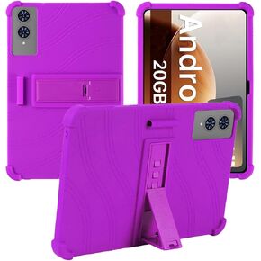 حافظة تابلت TECLAST T65 2025 مقاس 13.4 بوصة، حامل من السيليكون الناعم BOVUGAC قابل للتعديل مضاد للصدمات مناسب للأطفال لجهاز TECLAST T65 13.4 بوصة (أرجواني) in Kuwait