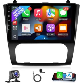 Leadfan Android Car Radio for Nissan Altima 2008-2012 Wireless Carplay & Android Auto, 9 Inch IPS Touch Screen Car Stereo in Dash GPS Bluetooth FM WiFi Backup Camera MirrorLink SWC 2G+32G in Kuwait