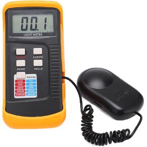 LX1330B Digital Illuminance Light Meter, 0.1~200000 Measurement Range Lux Meter Photometer, Handheld Illuminance Luminometer in Kuwait